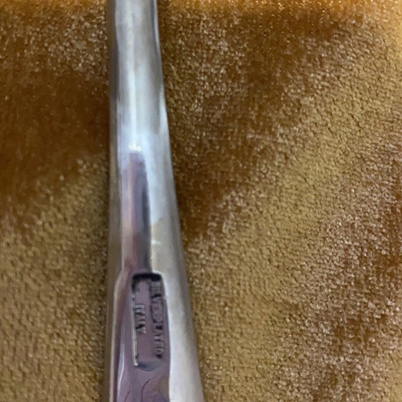 Vintage silver plated serving spoons. Made n Italy - Picture 7 of 10